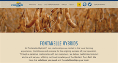 Desktop Screenshot of fontanelle.com